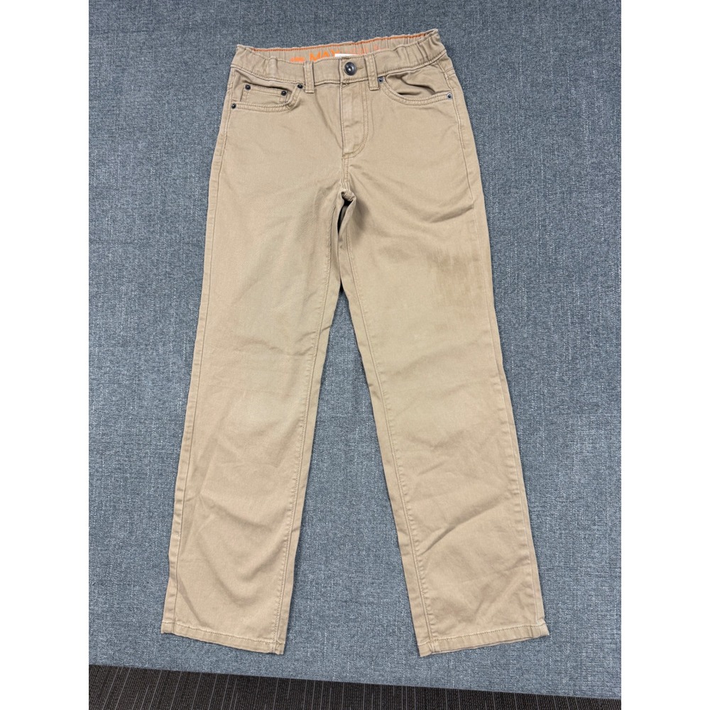Urban Pipeline MaxWear Boys Khaki Straight Leg Adjustable Waist Pants Size 12